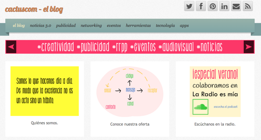 blog cactus comunicación