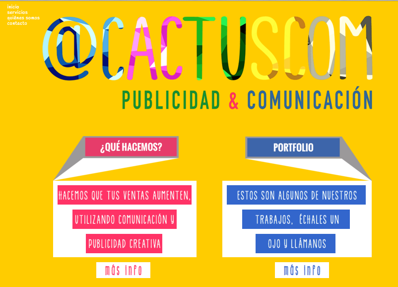 nuestra web