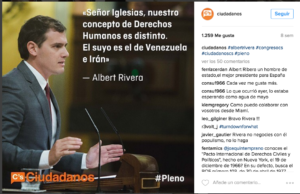 Publicación en Instagram de C´s