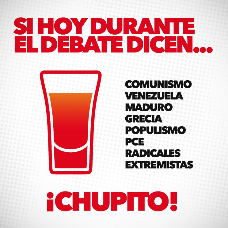 el debate a 4 una excusa para beber