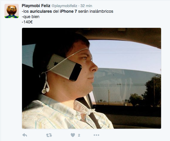 meme iphone cascos