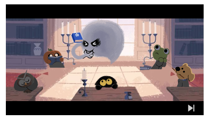 Doodle de Google Halloween