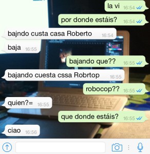 ejemplo de conversación