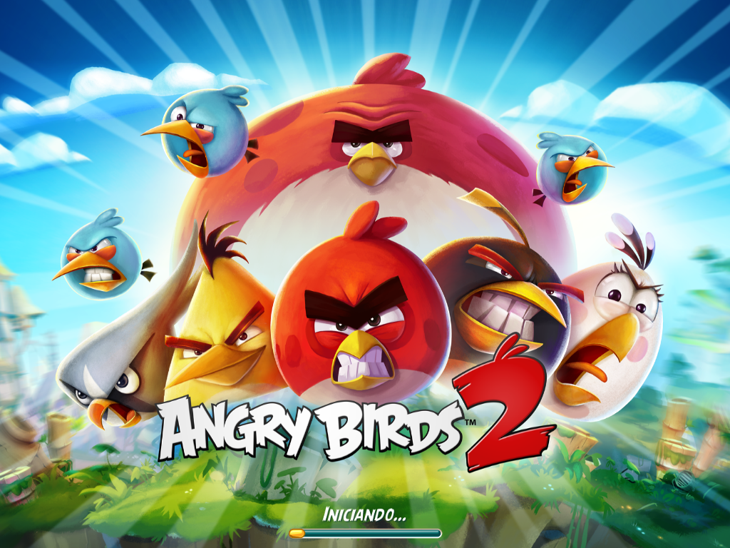 Pantalla inicio Angry Birds 2
