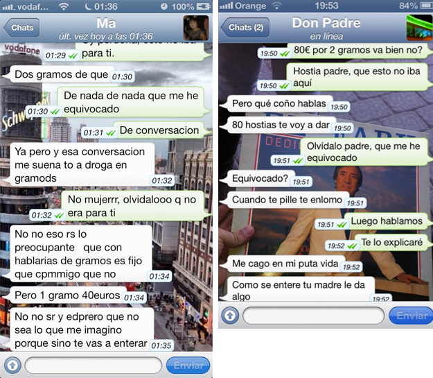 Broma 2 gramos en Twitter