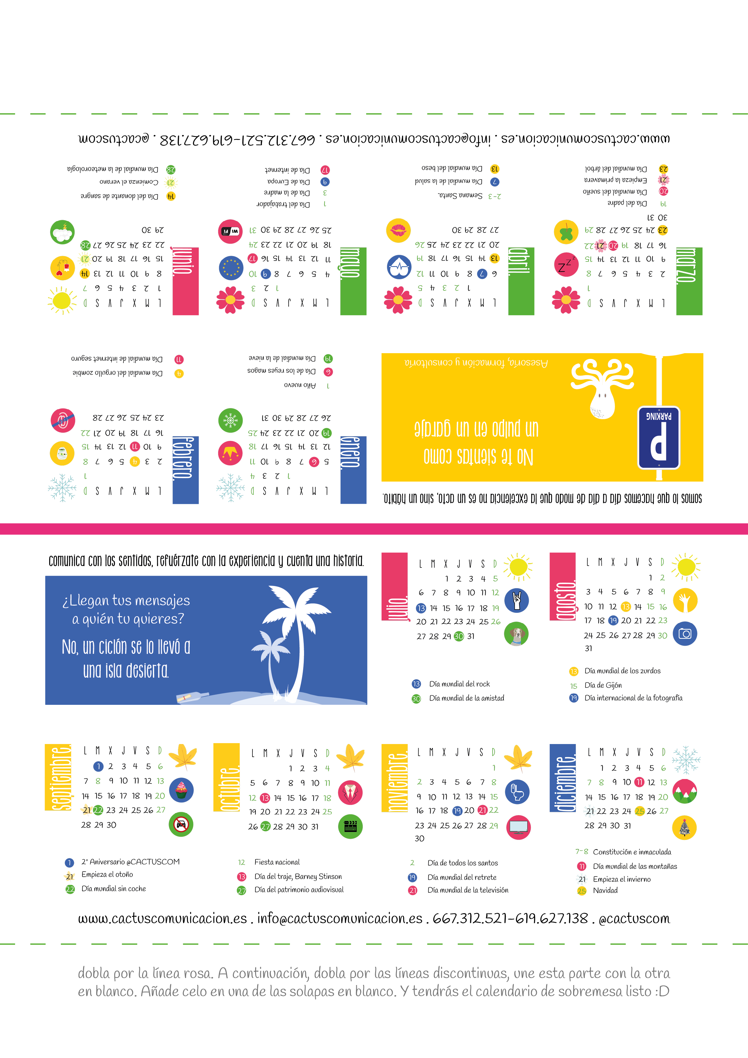 calendario imprimible