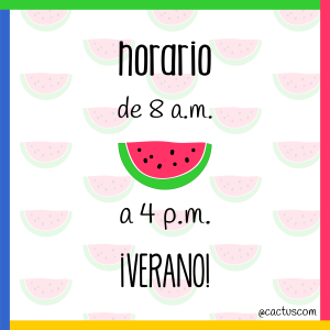 horario de verano