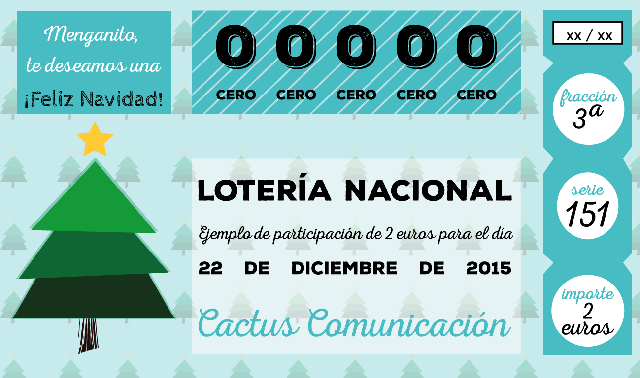 décimo loteria navidad