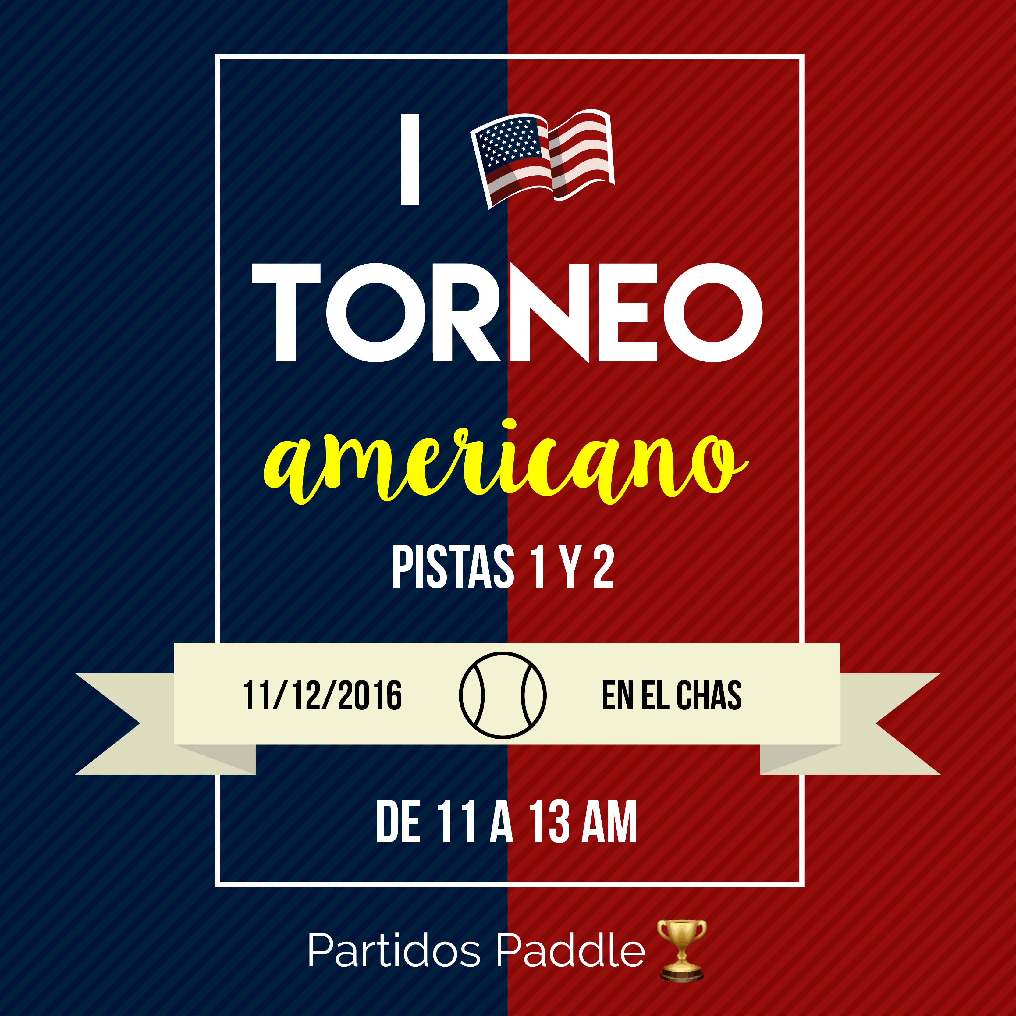 eventos: cartel torneo padel