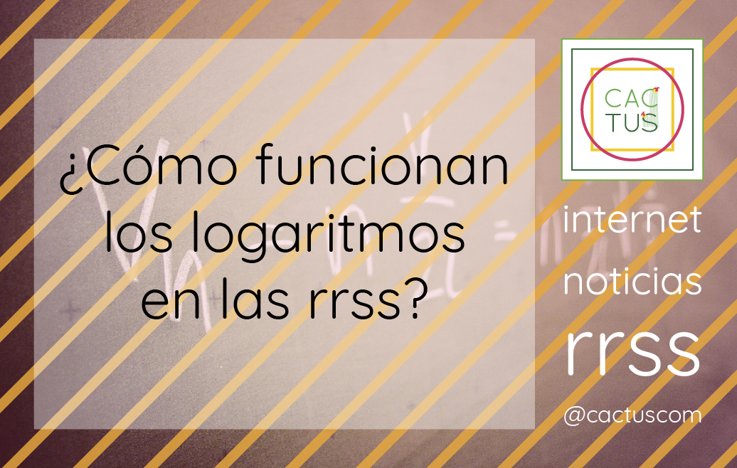 ¿Cómo funcionan los logaritmos en las redes sociales?