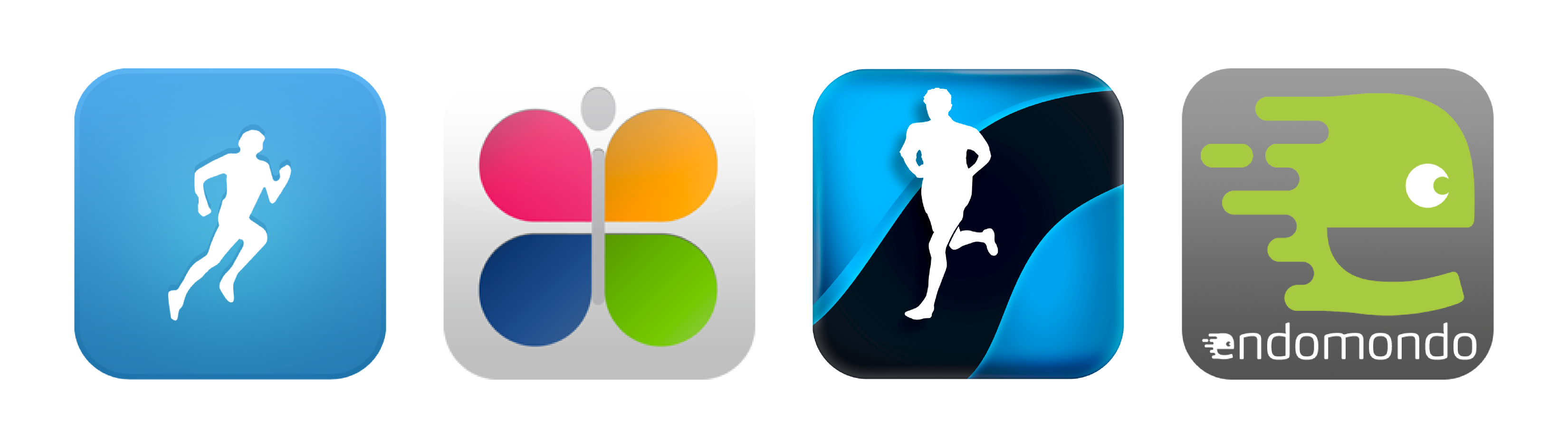 logotipos de aplicaciones para correr