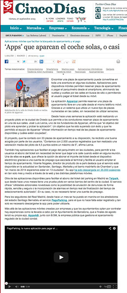 Acción de comunicación Customer Love, acción en la calle para aplicación móvil, relación com medios de comunicación